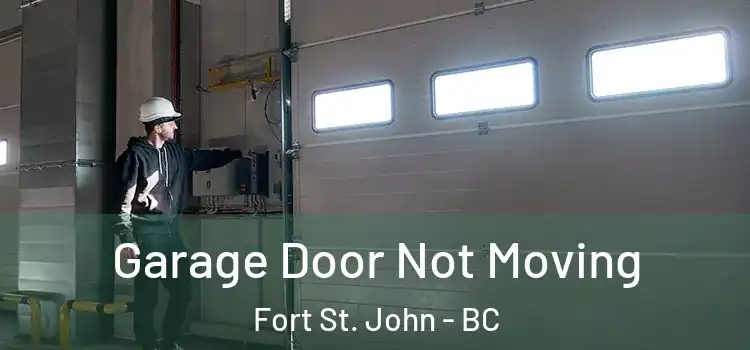  Garage Door Not Moving Fort St. John - BC