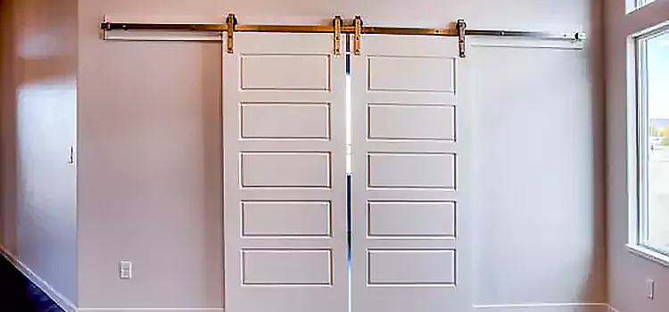 Glass Barn Door with Installation Hardware Kit Fort St. John