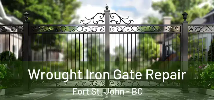  Wrought Iron Gate Repair Fort St. John - BC